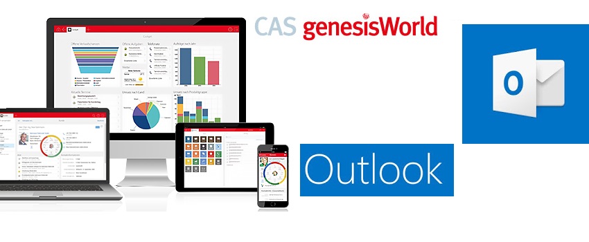 CAS CRM se integrează perfect cu Outlook. Află care sunt avantajele!